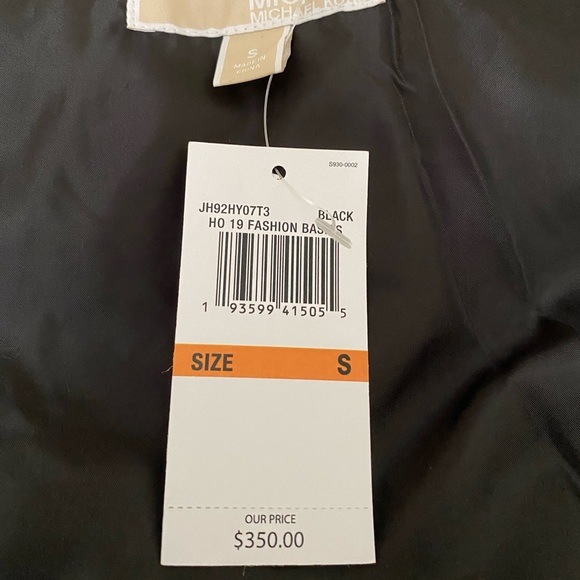 🎄 Santa’s Special 🎁 Michael Kors Faux-Fur Hooded Down Puffer Blac HO19 - Picture 12 of 14